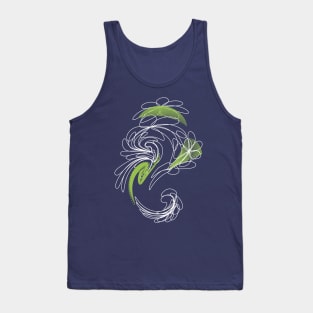 Swirl Into Spring Tank Top